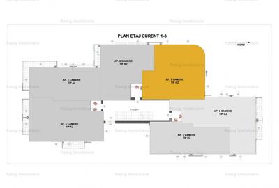 Pret redus ! 3 camere , 2 bai  , negociabil , nu se aplica tva - 4