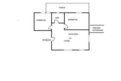 Apartament 3 camere, parcare, strada privata imobil tip vila,Buna Ziua - 22