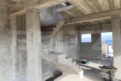 Casa cu 3 dormitoare, semifinisata, teren 400 mp, cartier Izvor - Târlungeni - 2