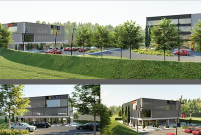 Teren cu PUZ 44.000mp Parc industrial / Tehnologic Apahida langa DN - 4