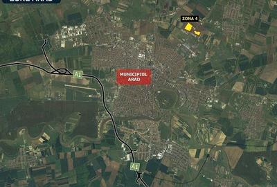 Teren extravilan industrial cu expunere potențiala Centura Arad - 2