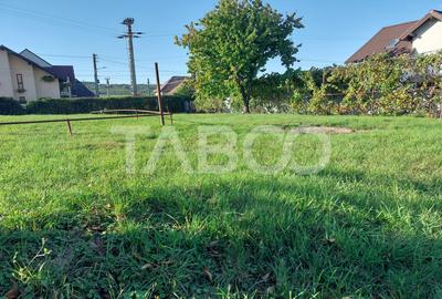 Teren intravilan 1298  mp PUZ toate utilitatile zona buna Cisnadie - 6