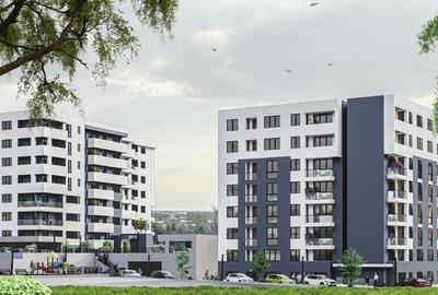 Apartament cu 2 camere decomandat în Negru Vodă