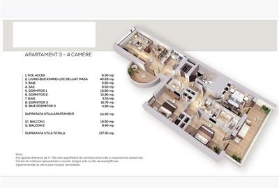 Aviatorilor // 4 camere// mobilat si utilat// 2023 - 11