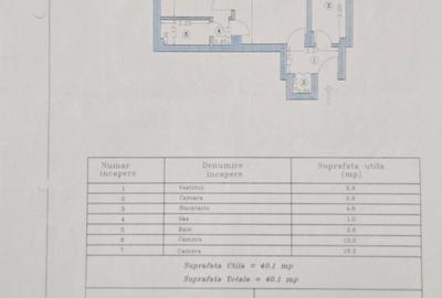 Apartament 2 camere zona Sebastian, centrală proprie, bloc reabilitat - 13