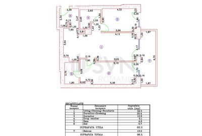 REA1026039 Cortina 126 I Apartament 3 camere I Finisaje premium - 10