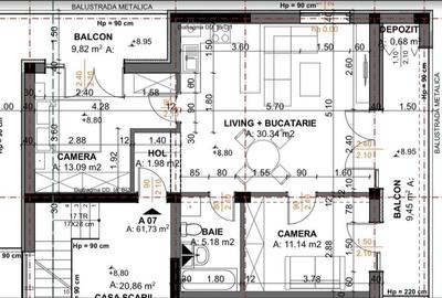 Apartament 3 camere pe Oașului - 8