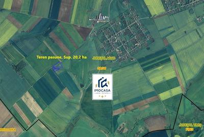 Teren extravilan de vânzare agricol, pășune, Sagu Jud. Arad, 5,42 ha - 1