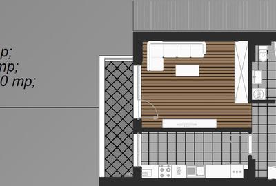 2 camere bloc nou | 67 mp | Prima mutare | Etaje multiple - 4