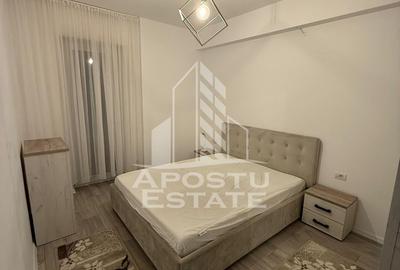 Apartament cu 2 camere semidecomandat, mobilat în Giroc