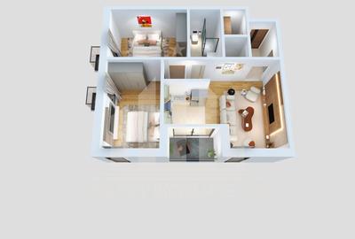 Apartament 3 camere | 62 mp | Etaj 1 | Bloc Nou 2026 | Cetate - 3