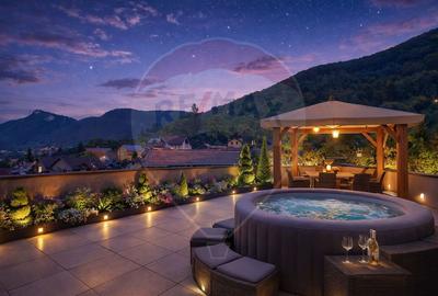 PENTHOUSE UNIC CU 168 MP UTILI SI 189 MP DE TERASE |SCHEII BRASOVULUI - 1