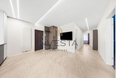 Apartament cu 3 camere semidecomandat, mobilat în Iris