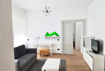Apartament cu 2 camere semidecomandat, mobilat în Ultracentral
