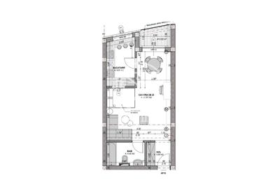 Garsoniera decomandata - aer conditionat, balcon 5.24 -etaj 1/2 - 6