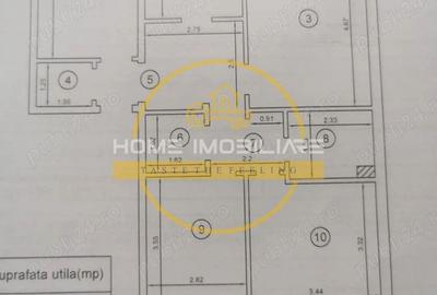 Apartament cu 4 camere decomandat în Galata