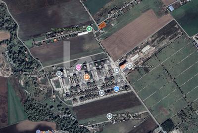 Teren intravilan construibil, utilități complete Str. Cetății - Comision 0 - 13