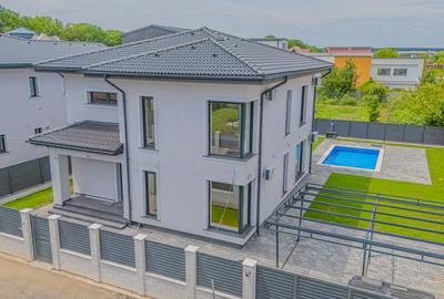 Vile finalizate,piscina, carport, fotovoltaice, proiect amenajare, finisaje lux - 1