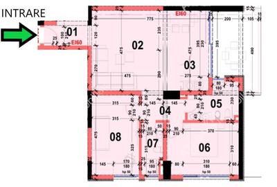 Apartament cu 3 camere si balcon in zona Calea Surii Mici din Sibiu - 7