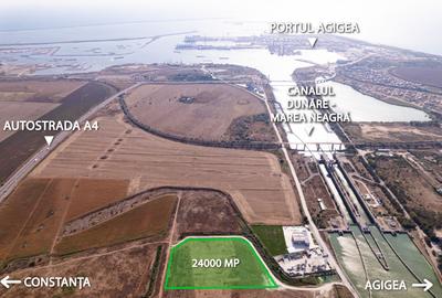 Teren Construcții intravilan de 24000 mp, în Agigea