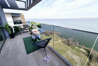 Mamaia - REX - apartament cu terasa si vedere panoramica pe lac - 19