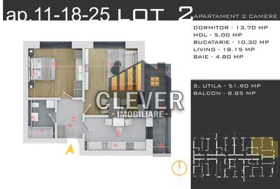 Apartament cu 2 camere decomandat în Theodor Pallady