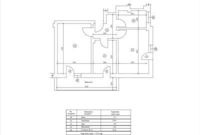 Apartament 2 camere, 60 mp, cartier Veteranilor - parcul N. Romanescu - 1