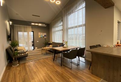 Casa eficienta energetic NZEB 127 mp, teren 830 mp, intrare Gilau - 1