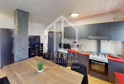 Apartament 2 camere - 41 mp utili + balcon, mobilat si utilat - 3