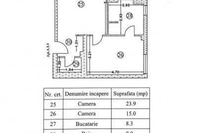 0% | Apartament 2 camere NOU, semidecomandat, 58 mp, 2 bai  | Atrium - Sișești - 14