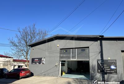 Hala multifunctionala 245mp, usa sectionala, H4,5m, str. Cetatii Floresti - 1