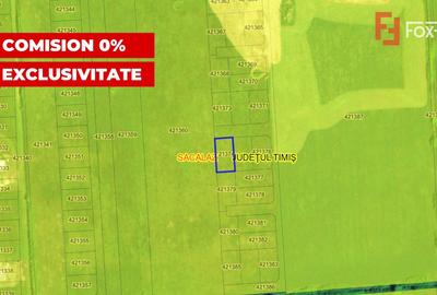Teren Construcții intravilan de 586 mp, în Săcălaz