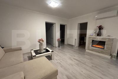 Apartament cu 3 camere semidecomandat, mobilat în Florești