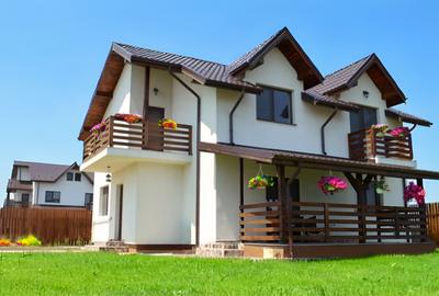 Sabareni ,Vila de vanzare P+1, padure, Camera Tehnica + Incalzire pardoseala - 1