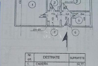 2 camere- Decomandat- Etaj intermediar-Bulevardul Brancoveanu - 12