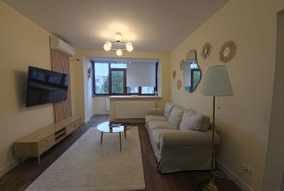 Apartament 3 camere, Tomis 2 – renovat, mobilat, utilat, 59 mp, etaj 3/4. - 3