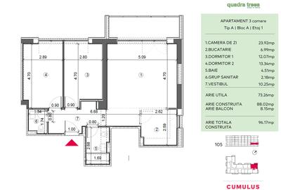 Faza 3 în vânzare! 3 camere, spațios. Direct Dezvoltator - zona Drumul Taberei - 2