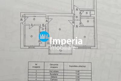 Apartament 3 cam,  semi - decomandat, de vanzare zona Tatarasi - Dispecer - 2