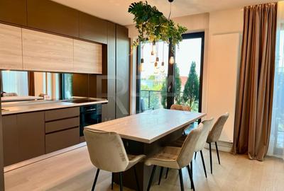 Apartament cu 4 camere decomandat, mobilat în Pipera