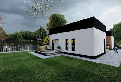 Casa Individuala - 4 camere - 2 bai - 500mp teren - 2