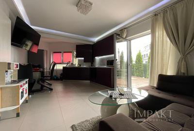 Apartament cu 2 camere semidecomandat, mobilat în Florești