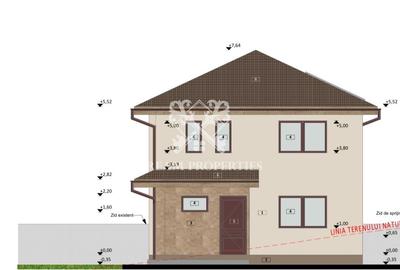 Casa individuala de vanzare, 4 camere, 3 bai, teren 450 mp, Sannicoara - 4