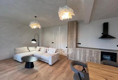 Duplex modern de închiriat | 100 mp utili | 2 dormitoare | 2 băi | Parcare - 6