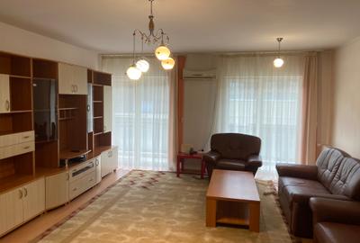 Apartament cu 2 camere semidecomandat, mobilat în Băneasa