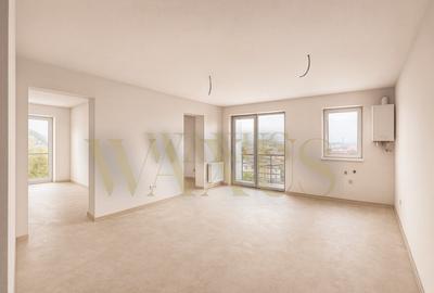 Apartament cu 3 camere semidecomandat în Florești