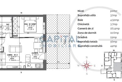 Comision 0% I Studio +gradina I Pret cu TVA inclus I Vila C7 - 3