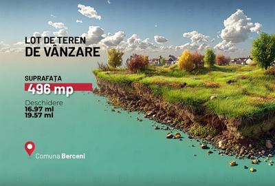 De vanzare teren intravilan 496 mp - Comuna Berceni - Str. Miorita - 1