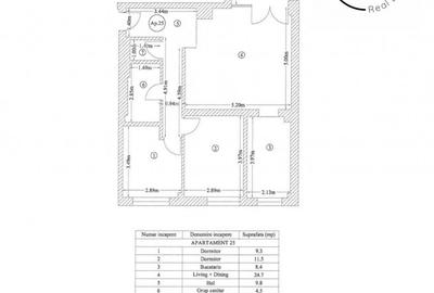 Apartament 3 camere - decomandat - zona Floreasca - 7