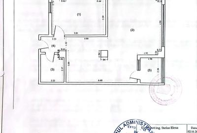 Dr Sarii,  cf 1 sporit Decomandat,  etaj3/5, 84mp, acte la zi - 8