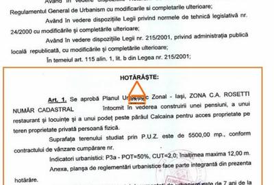 Teren intravilan - 5500 mp - Bd. C.A. Rosetti - 4